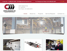 Tablet Screenshot of capitolmechanical.com